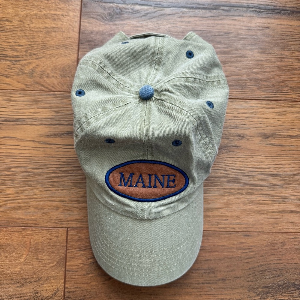 Maine Vacationland Embroidered‎ Baseball Cap